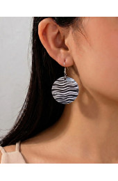 Hand Painted Wooden Earrings